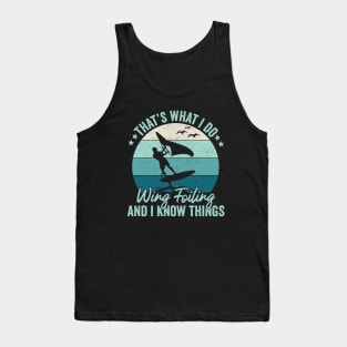 funny wing foil Tank Top